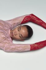 ASHLEY MOORE at a Photoshoot 06/30/2025