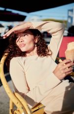 ASHLEY MOORE at a Photoshoot, June 2025