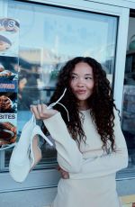 ASHLEY MOORE at a Photoshoot, June 2025