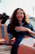 ASHLEY MOORE at a Photoshoot, June 2025