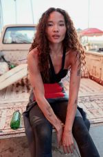 ASHLEY MOORE at a Photoshoot, June 2025