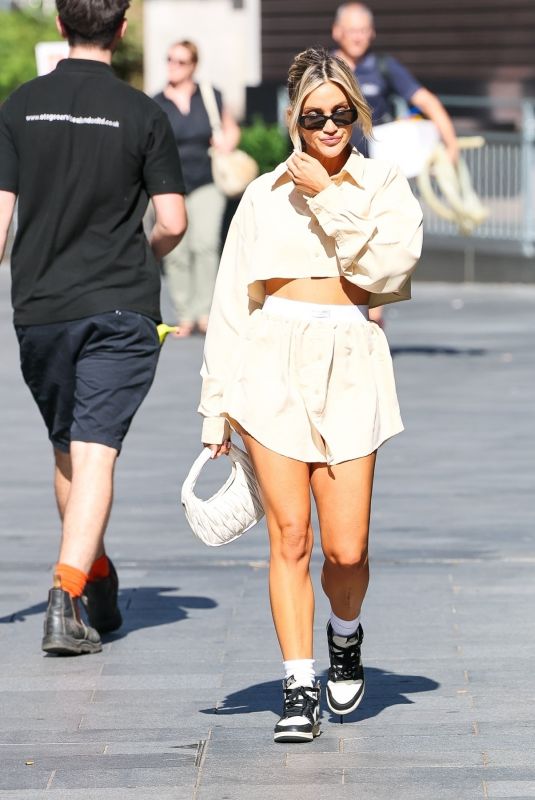 ASHLEY ROBERTS Arrive at Heart Radio in London 07/11/2025