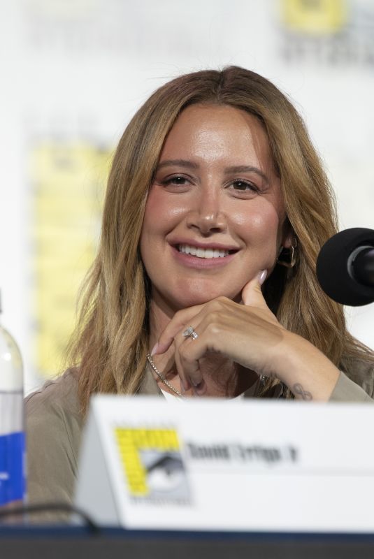 ASLEY TISDALE at Phineas and Ferb Panel at 2025 Comic-Con International in San Diego 07/25/2025