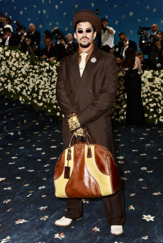 Bad Bunny - Met Gala 2025, Superfine: Tailoring Black Style at Metropolitan Museum of Art in New York 05/05/2025