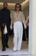 BROOKS NADER Leaves Yves Saint Laurent Store in Paris 07/09/2025