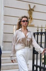 BROOKS NADER Leaves Yves Saint Laurent Store in Paris 07/09/2025