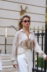 BROOKS NADER Leaves Yves Saint Laurent Store in Paris 07/09/2025