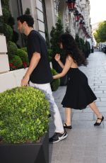 CAMILA CABELLO and Henry Chalhoub Out in Paris 06/30/2025