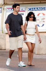CAMILA CABELLO and Henry Junior Chalhoub Out in St. Tropez 07/18/2025