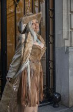 CARDI B Out and About in Paris 05/22/2025