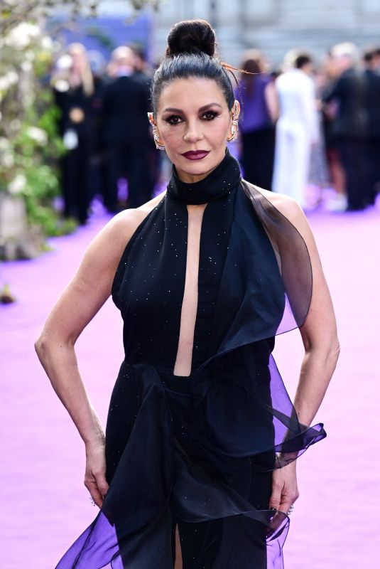 CATHERINE ZETA-JONES at Wednesday Series 2 World Premiere in London 07/30/2025