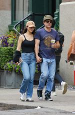 CAYLEE COWAN and Casey Affleck Out and About in New York City 07/09/2025