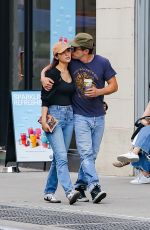 CAYLEE COWAN and Casey Affleck Out and About in New York City 07/09/2025