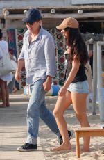 CAYLEE COWAN and Casey Affleck Out at the Beach in St. Tropez 07/26/2025