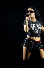 CHARLI XCX Performs at Orange Stage at Roskilde Festival 2025 in Roskilde 07/02/2025