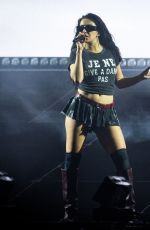 CHARLI XCX Performs at Orange Stage at Roskilde Festival 2025 in Roskilde 07/02/2025