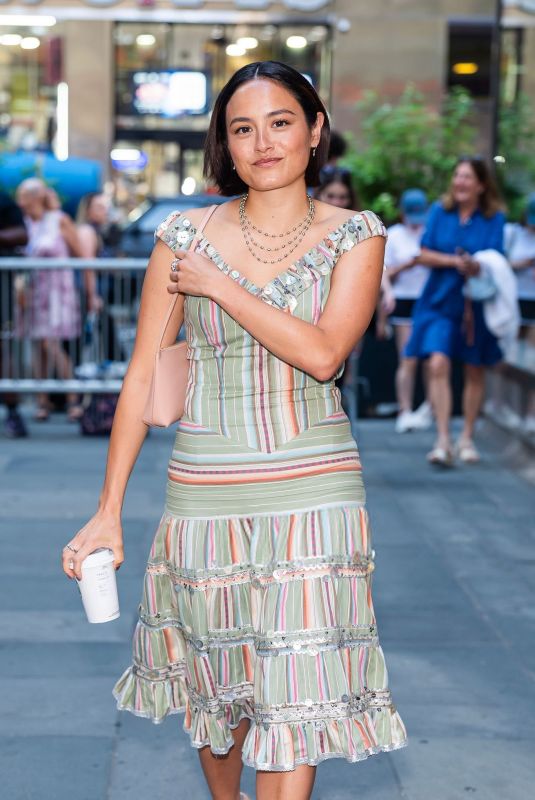 CHASE SUI WONDERS Outside NBC Studios in New York City 07/21/2025