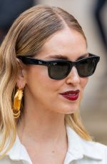 CHIARA FERRAGNI at Schiaparelli Haute Couture F/W 25-26 Show at Paris Fashion Week 07/07/2025