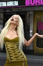 CHRISTINA AGUILERA at Burlesque: The Musical Photocall at Savoy Theatre in London 07/21/2025