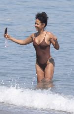 CHRISTINA MILIAN in Swimsuit at a Beach in Marbella 07/03/2025