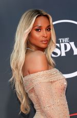 CIARA at 2025 ESPY Awards in Hollywood 07/16/2025