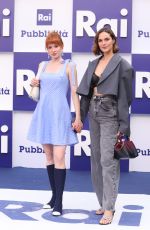 CLAIRE ROMAIN at Presentation of Rai 2025-2026 Schedules in Naples 06/27/2025