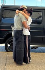 DAFNE KEEN Shares a PDA Goodbye with Michael Cimino at Comic-Con in San Diego 07/28/2025