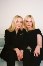 DAKOTA and ELLE FANNING for Lewellen Pictures, March 2025