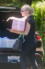 DAKOTA FANNING Arrives at a Birthday Party in Studio City 07/24/2025