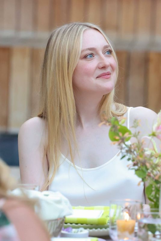 DAKOTA FANNING at InStyle Our Dinner Series in Los Angeles 07/11/2025