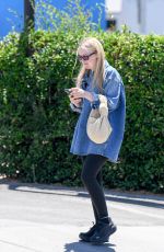 DAKOTA FANNING Out and About in Los Angeles 07/10/2025