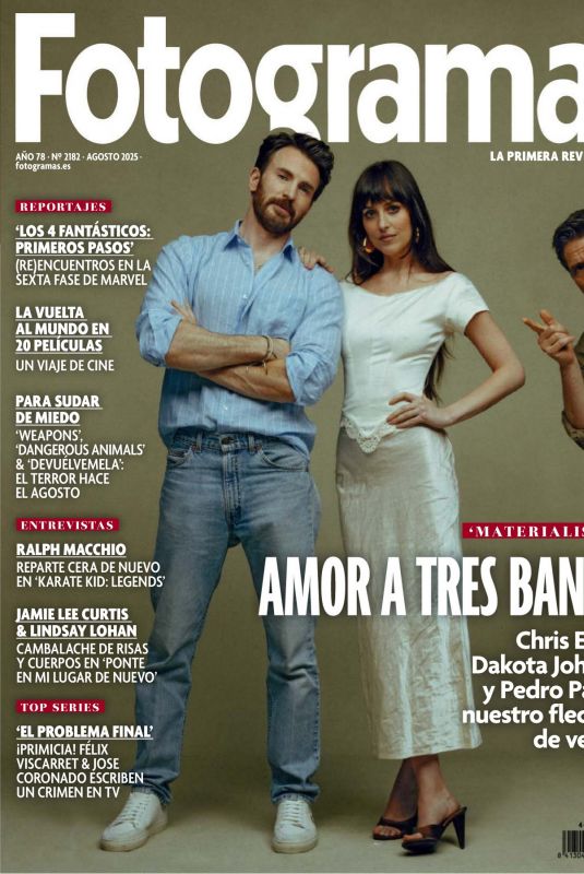 DAKOTA JOHNSON in Fotogramas Magazine, August 2025