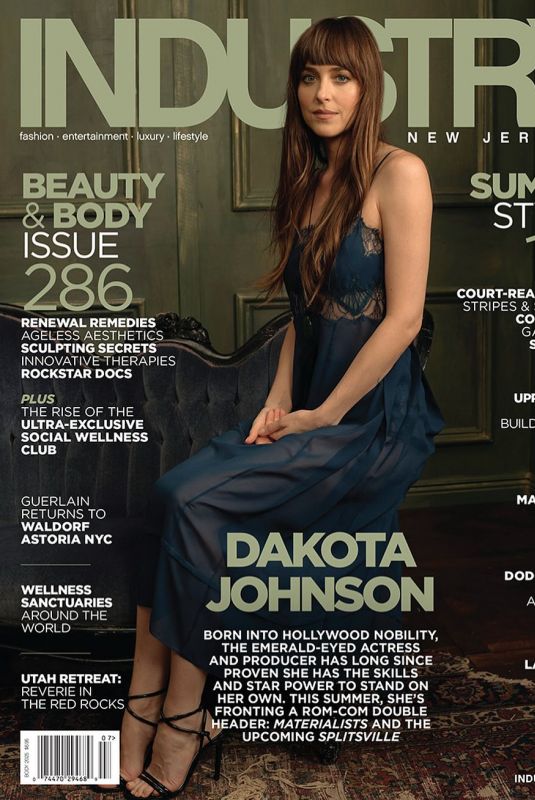 DAKOTA JOHNSON in Industry New Jersey Magazine, July/August 2025