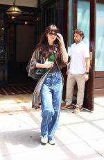 DAKOTA JOHNSON Leaves Her Hotel in New York City 07/11/2025