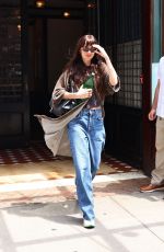 DAKOTA JOHNSON Leaves Her Hotel in New York City 07/11/2025