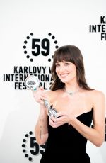 DAKOTA JOHNSON Receives KVIFF President