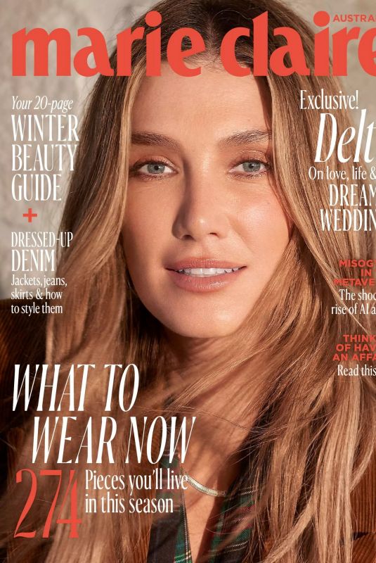 DELTA GOODREM in Marie Claire Australia, August 2025