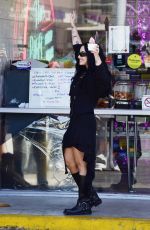DEMI LOVATO at Bigg Chill Frozen Yogurt Shop in Los Angeles 07/30/2025
