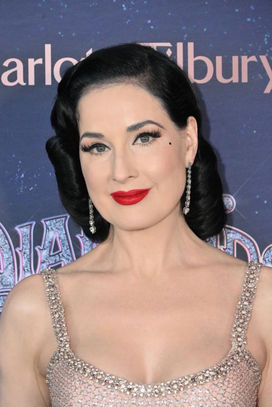 DITA VON TEESE at Diamonds and Dust Gala Night at Emerald Theatre in London 07/03/2025