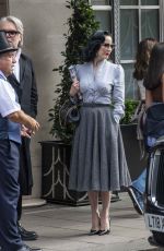 DITA VON TTESE Out for Lunch with David Downton in London 07/09/2025