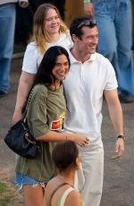 DUA LIPA and Callum Turner at BST Hyde Park Festival in London 07/11/2025