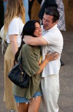 DUA LIPA and Callum Turner at BST Hyde Park Festival in London 07/11/2025
