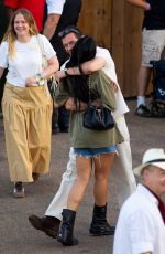 DUA LIPA and Callum Turner at BST Hyde Park Festival in London 07/11/2025