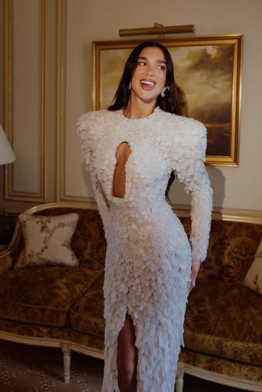 DUA LIPA at a Photoshoot 07/07/2025