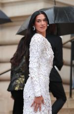 DUA LIPA at Schiaparelli Haute Couture F/W 25-26 Show at Paris Fashion Week 07/07/2025