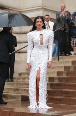 DUA LIPA at Schiaparelli Haute Couture F/W 25-26 Show at Paris Fashion Week 07/07/2025