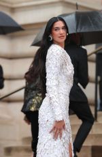 DUA LIPA at Schiaparelli Haute Couture F/W 25-26 Show at Paris Fashion Week 07/07/2025