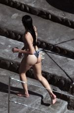 DUA LIPA in Bikini with Callum Turner on Vacation in Amalfi 06/29/2025