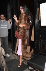 DUA LIPA Out for Dinner at Dojo Japanese Restaurant in Paris 07/06/2025