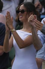 EIZA GONZALEZ at Day Four of Wimbledon Tennis Championships in London 07/03/2025